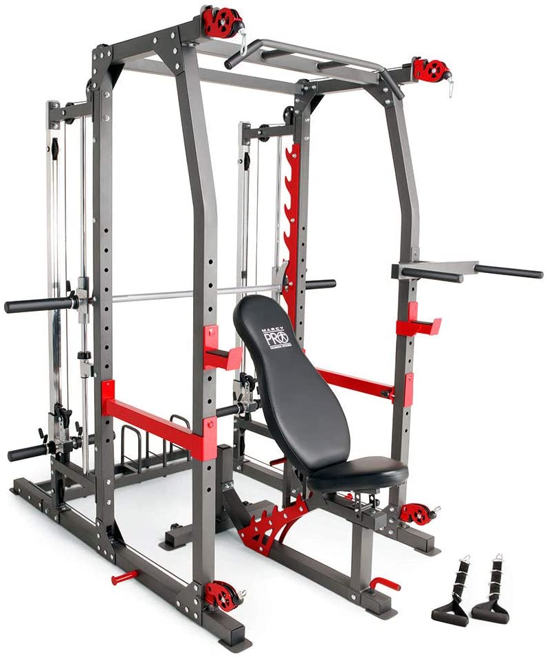 Marcy Pro Smith Machine Weight Bench Home Gym SM-4903 Review