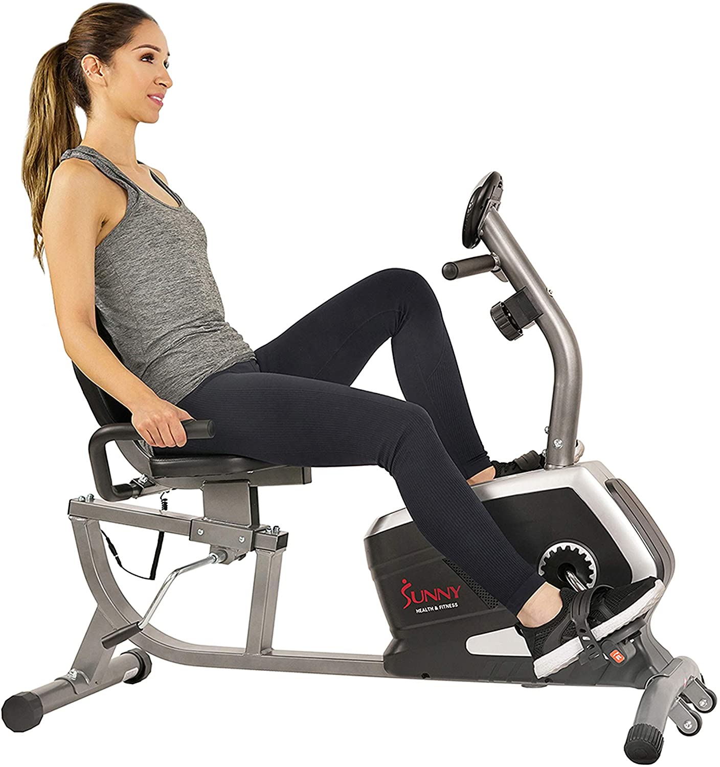 Sunny Health & Fitness Magnetic Recumbent Exercise Bike SF-RB4616